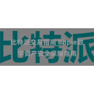 比特派交易指南 Bitpie数字资产安全保障指南