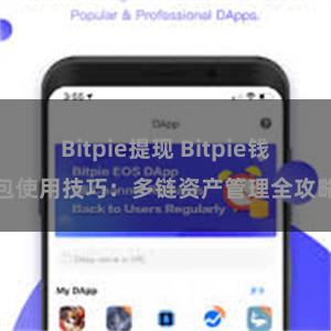 Bitpie提现 Bitpie钱包使用技巧：多链资产管理全攻略