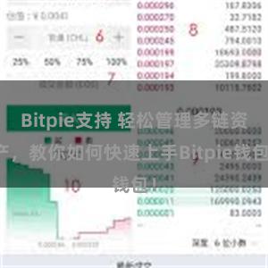 Bitpie支持 轻松管理多链资产，教你如何快速上手Bitpie钱包！