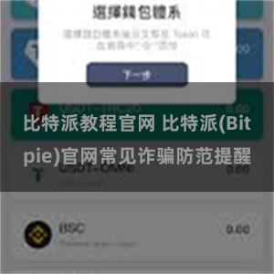 比特派教程官网 比特派(Bitpie)官网常见诈骗防范提醒