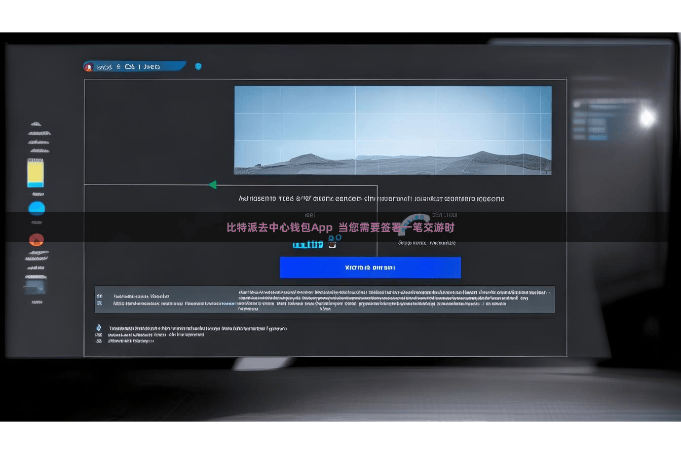 比特派去中心钱包App  当您需要签署一笔交游时